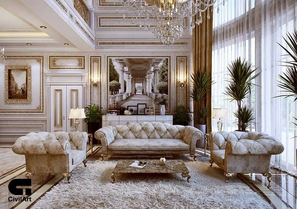 معماری-داخلی-فرانسوی